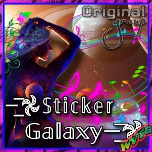 Sticker Galaxy